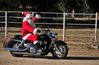 Santa on a Harley